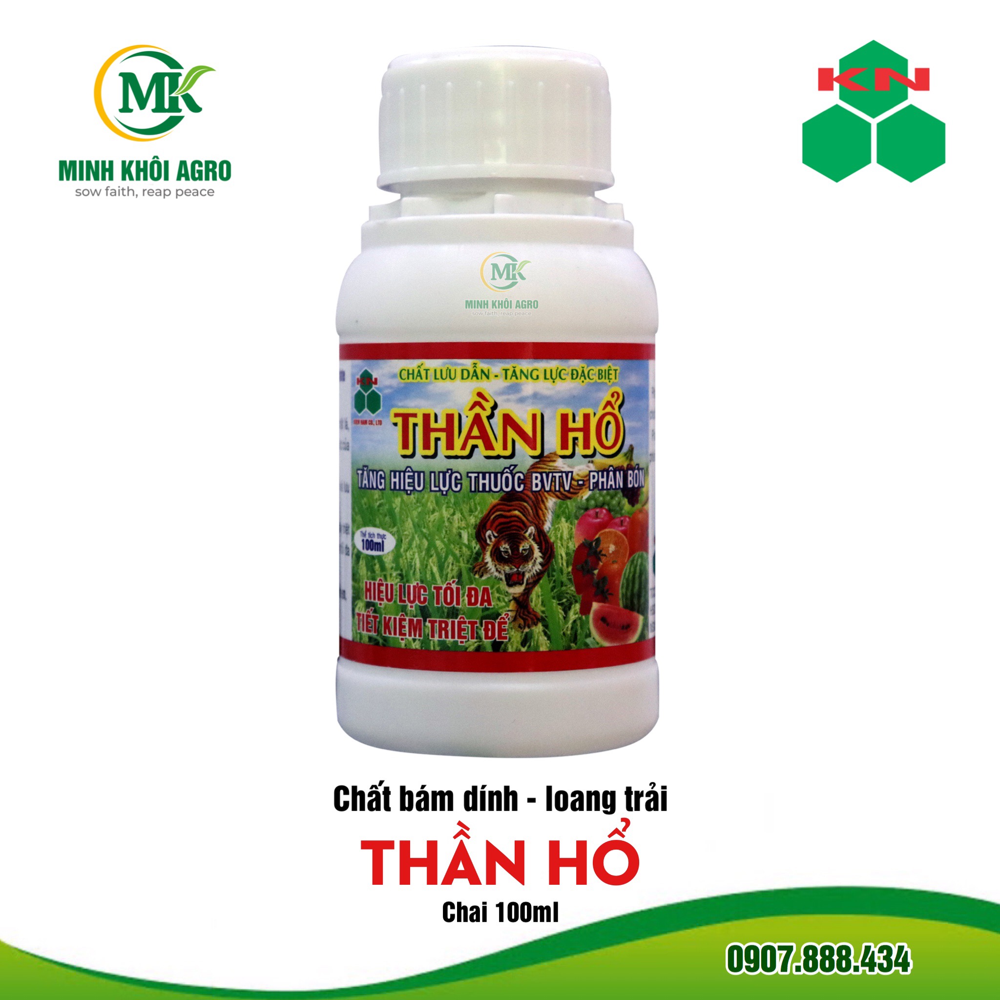 Chất loang trải - tăng lực THẦN HỔ - Chai 100ml